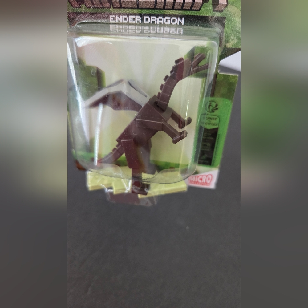 Minecraft Ender Dragon Micro Collection 2.75" Mini Figure Mattel Mojang Toy - Picture 6 of 9